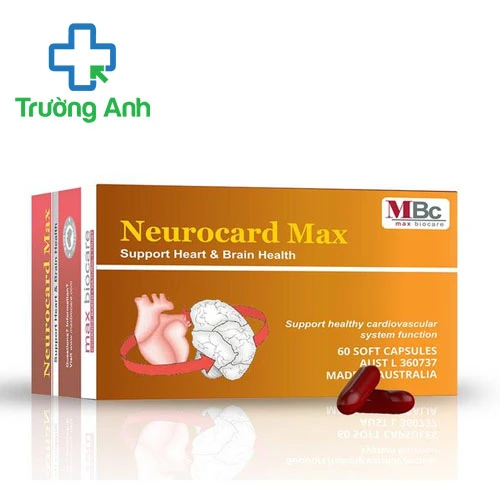 Neurocard Max - Hỗ trợ tuần hoàn máu và tạo máu cho cơ thể