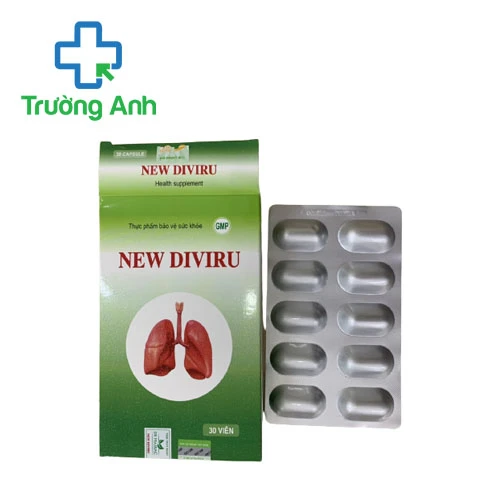 New Diviru - Hỗ trợ giảm các triệu chứng hắt hơi, sổ mũi hiệu quả