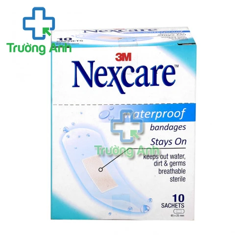 Nexcare waterproof 25x65mm - Băng keo cá nhân chống thấm nước của 3M