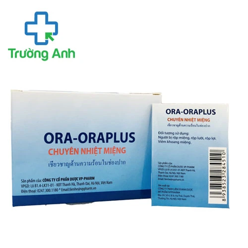 Nhiệt miệng Ora-Oraplus (gói) - Giúp làm sạch khoang miệng hiệu quả