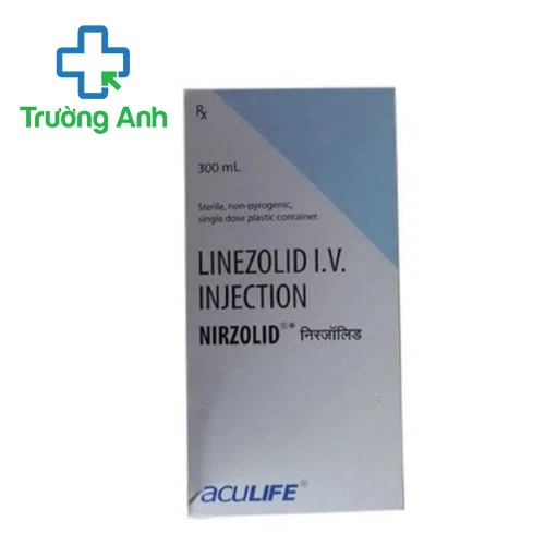 Nirzolid 600mg/300ml Aculife - Thuốc điều trị nhiễm khuẩn hiệu quả