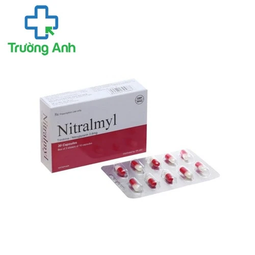 Nitralmyl 2,6mg - Thuốc dự phòng cơn đau thắt ngực hiệu quả