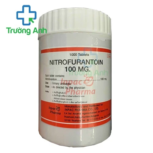 Nitrofurantoin 100mg Inpac - Thuốc điều trị nhiễm khuẩn đường tiểu hiệu quả