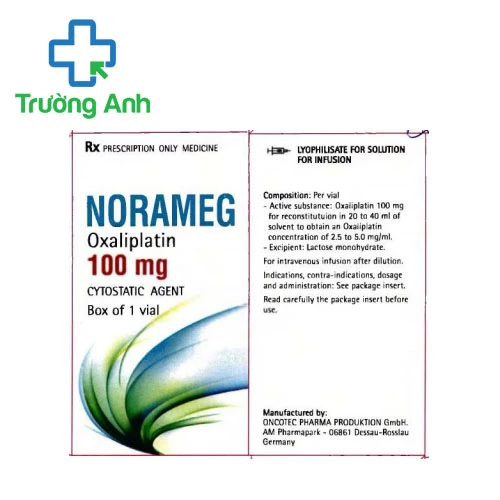 Norameg 100mg - Thuốc điều trị ung thư đại trực tràng hiệu quả của Đức 