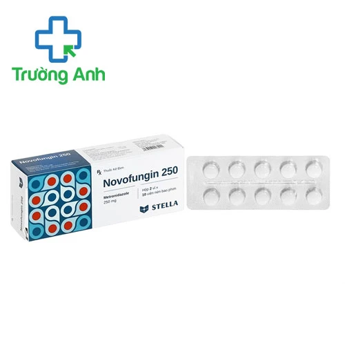 Novofungin 250 - Thuốc điều trị nhiễm khuẩn kỵ khí hiệu quả