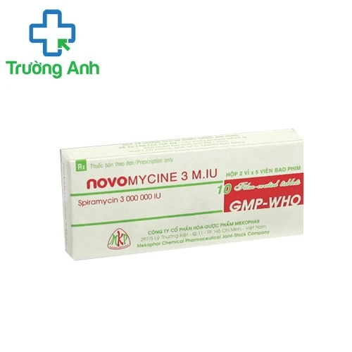 Novomycine 3 M.IU - Thuốc điều trị nhiễm khuẩn hiệu quả