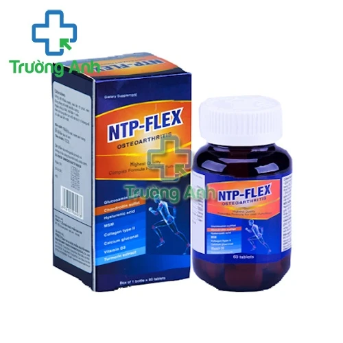 NTP-Flex (lọ 60 viên) - Giúp giảm đau và tái tạo sụn khớp hiệu quả