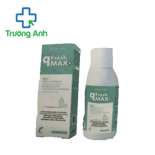 Nước súc miệng qFresh Max+ 250ml - Hỗ trợ phòng ngừa viêm nhiễm họng