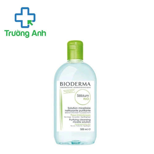 Nước tẩy trang Bioderma-Sebium H2O 500ml - Hỗ trợ làm sạch và dịu da hiệu quả