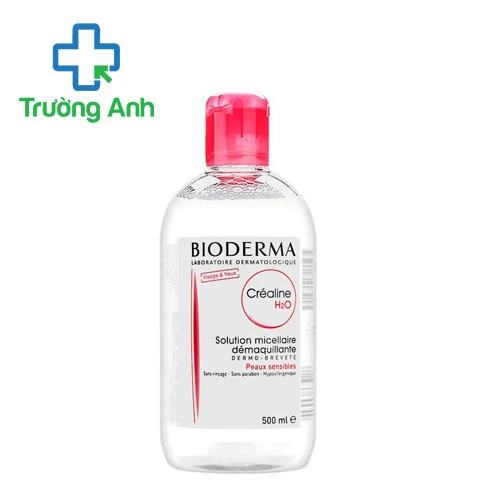 Nước tẩy trang Bioderma Sensibio H2O 500ml (hồng) - Dùng cho da nhạy cảm