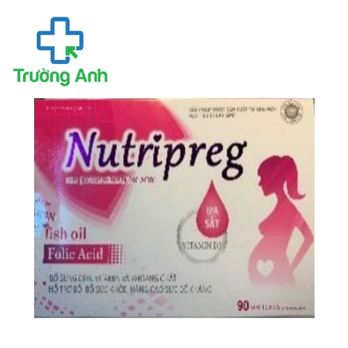 Nutripreg - Viên uống bổ sung DHA, EPA và vitamin cho bà bầu