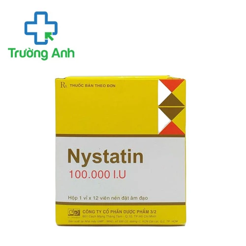 Nystatin 100.000IU F.T.Pharma - Thuốc điều trị nhiễm nấm âm đạo hiệu quả
