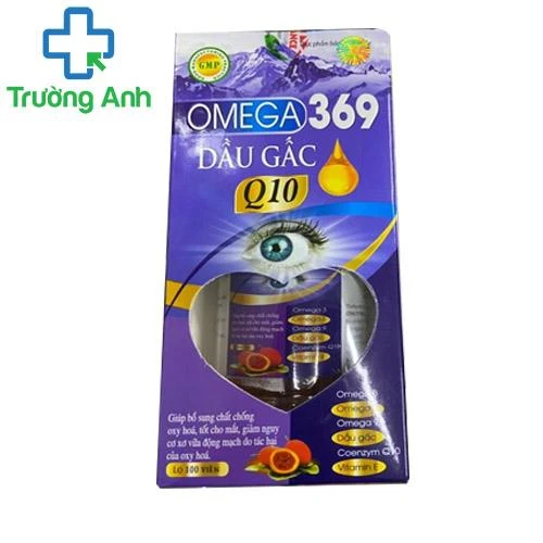 Omega 369 dầu gấc Q10 - Giúp tăng cường thị lực cho mắt hiệu quả