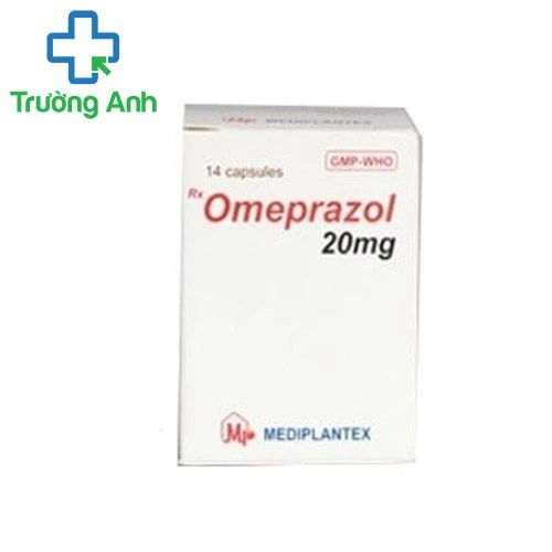 Omeprazol 20mg (lọ) Mediplantex - điều trị viêm loét dạ dày hiệu quả