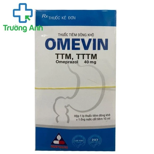 Omevin 40mg injection - Thuốc điều trị trào ngược dạ dày hiệu quả
