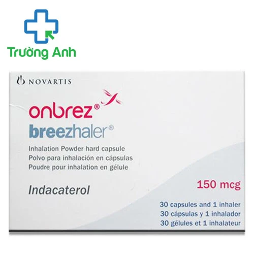 Onbrez Breezhaler 150mcg - Thuốc điều trị giãn phế quản hiệu quả