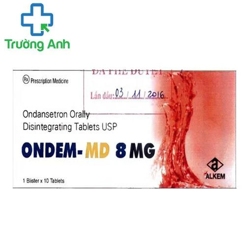Ondem-MD 8mg - Thuốc phòng buồn nôn và nôn mửa hiệu quả