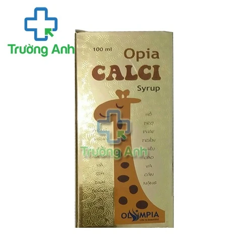 Opia calci syrup - Giúp bổ sung canxi cho trẻ và phòng ngừa loãng xương