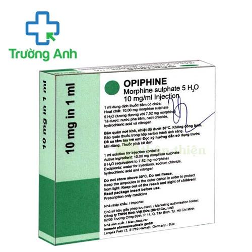 Opiphine - Thuốc giảm đau hiệu quả của Đức