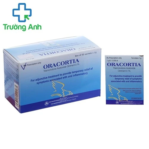 Oracortia - Thuốc trị nhiệt miệng 