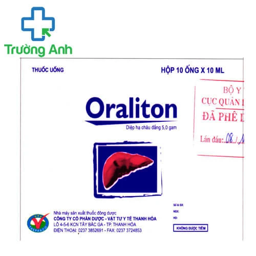Oraliton - Hỗ trợ cải thiện chức năng gan hiệu quả của THEPHACO