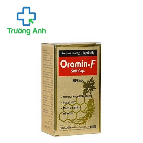 Oramin-F Soft Cap Daewon Pharm - Hỗ trợ bổ sung vitamin và khoáng chất cho cơ thể 