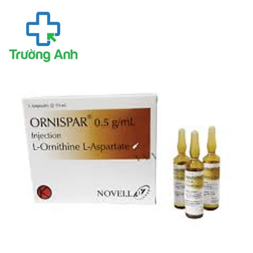 Ornispar 0.5g/ml Injection Novell - Thuốc điều trị hỗ trợ bệnh gan hiệu quả
