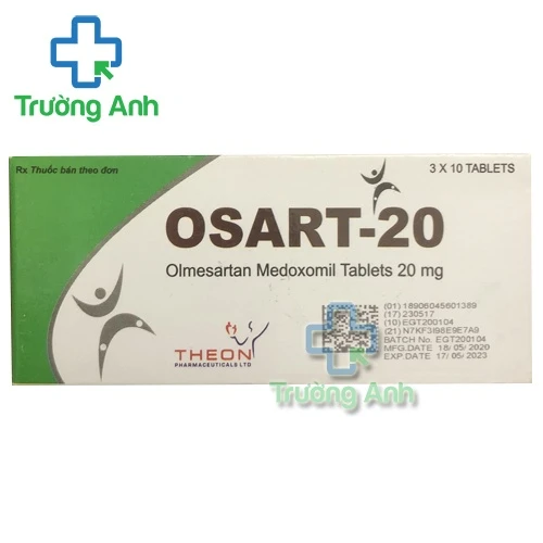 Osart-20 - Thuốc điều trị tăng huyết áp hiệu quả của Ấn Độ