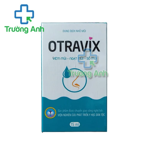 Otravix - Dung dịch xịt mũi giúp làm giảm các triệu chứng viêm mũi  