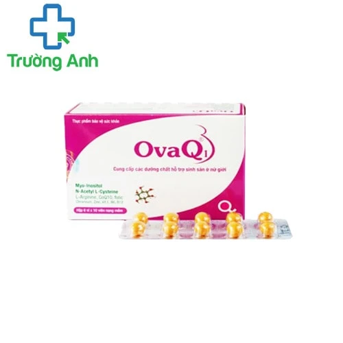Ova Q1 (hộp 30 viên) - Thuốc bổ dành cho phụ nữ chuẩn bị mang thai