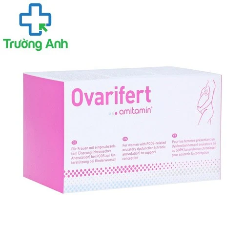 Ovarifert - Bổ sung vitamin, hỗ trợ điều trị rối loạn kinh nguyệt, buồng trứng đa nang
