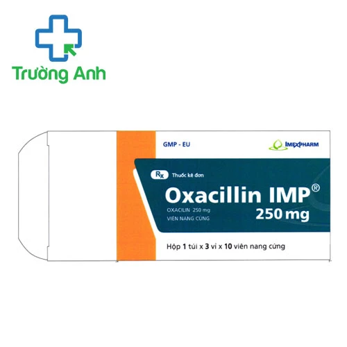 Oxacillin IMP 250mg - Thuốc điều trị nhiễm khuẩn hiệu quả