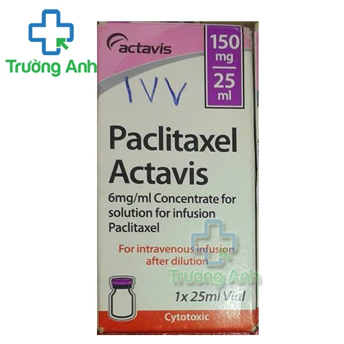 Paclitaxel Actavis 150mg/25ml - Thuốc điều trị ung thư hiệu quả của Italy