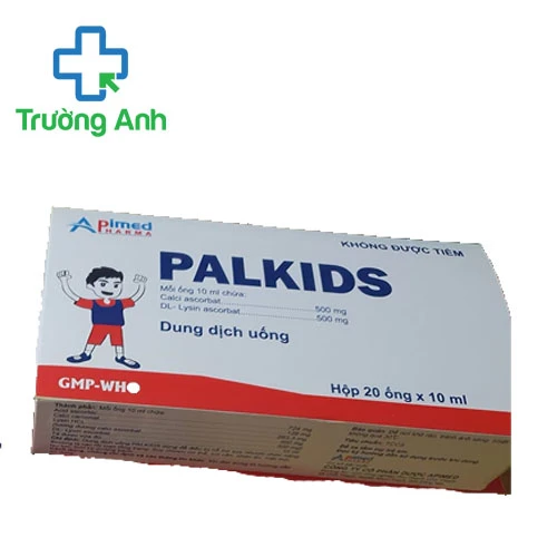 Palkids 10ml Apimed - Điều trị hỗ trợ suy nhược cơ thể hiệu quả