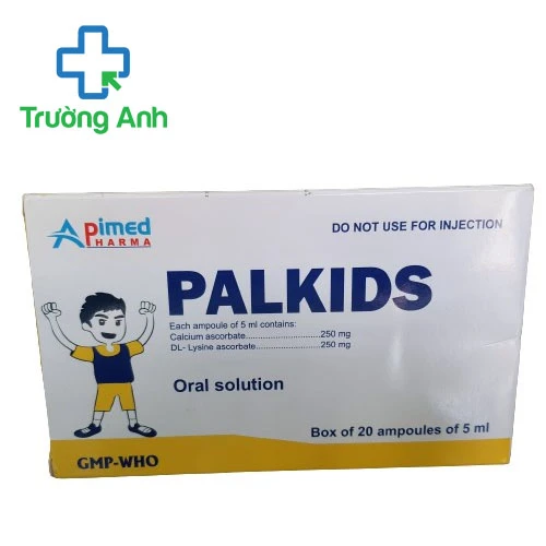 Palkids 5ml Apimed - Dung dịch uống hỗ trợ suy nhược cơ thể hiệu quả