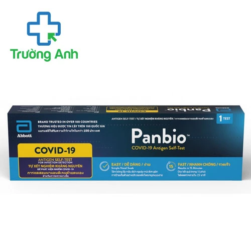 Bộ kit test nhanh Panbio Covid-19 Antigen Self-Test (1 test)
