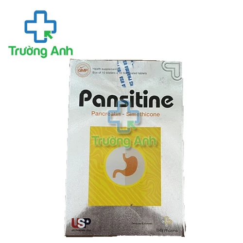 Pansitine USP Pharma - Hỗ trợ bổ sung enzyme cho hệ tiêu hóa
