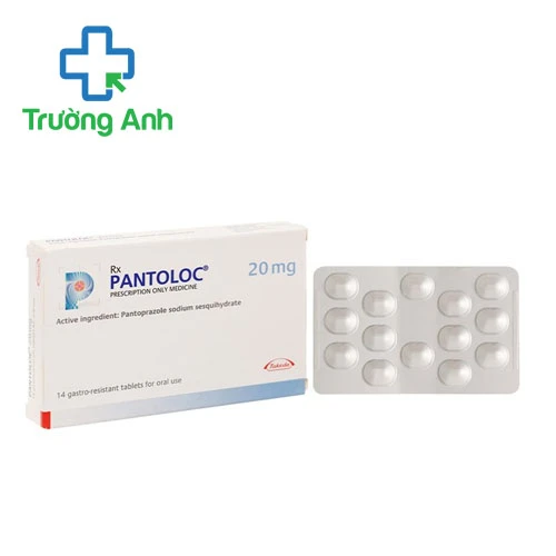 Pantoloc 20mg - Thuốc điều trị trào ngược dạ dày thực quản của Đức