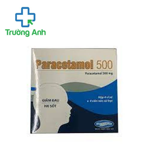 Paracetamol 500 Savipharm - Thuốc giảm đau hạ sốt hiệu quả