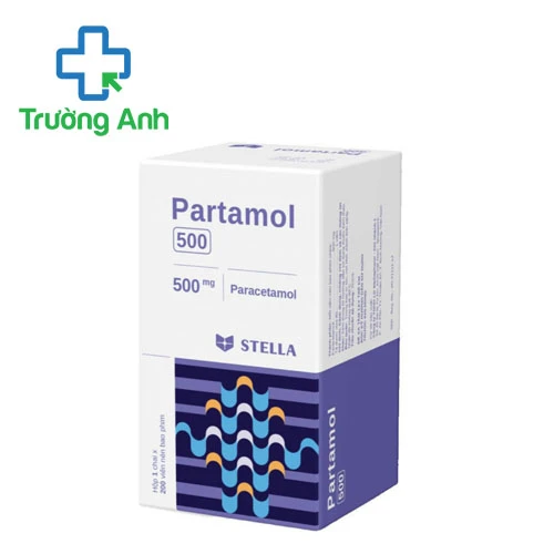 Partamol 500 (chai 200 viên) - Thuốc giảm đau hạ sốt hiệu quả của Stella