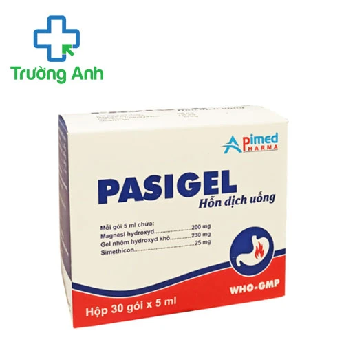 Pasigel 5ml Apimed - Thuốc điều trị viêm loét dạ dày tá tràng hiệu quả
