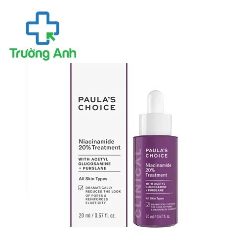 Paula’s Choice Clinical Niacinamide 20% Treatment Deluxe 2ml thu nhỏ lỗ chân lông