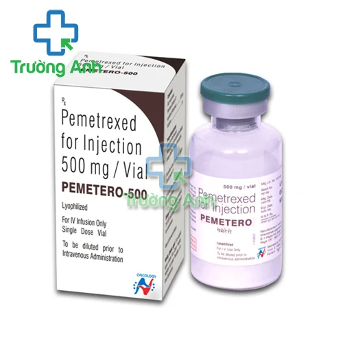 Pemetero-500 - Thuốc điều trị ung thư phổi và u trung biểu mô hiệu quả