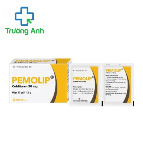 Pemolip 30mg - Thuốc điều trị nhiễm khuẩn hiệu quả của Merap