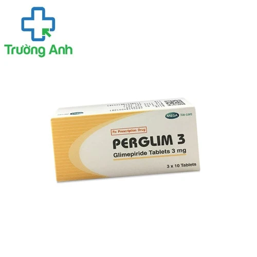 Perglim 3 - Thuốc điều trị bệnh tiểu đường loại 1 hiệu quả