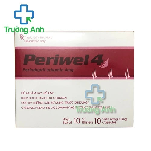 Periwel 4 - Thuốc điều trị các bệnh huyết áp, tim mạch hiệu quả