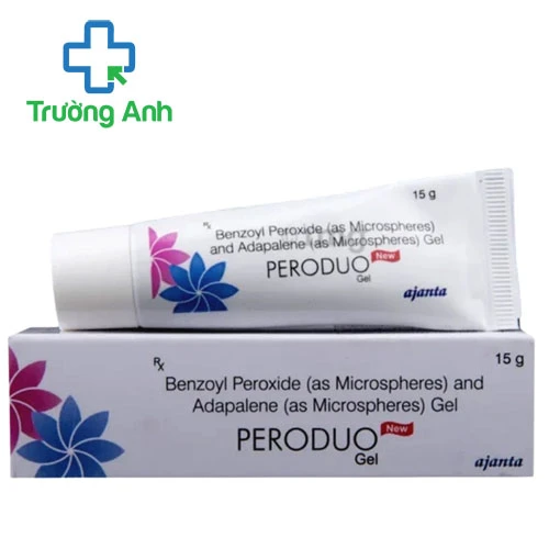 Peroduo Gel 15g Ajanta - Kem bôi giúp ngừa mụn và viêm hiệu quả
