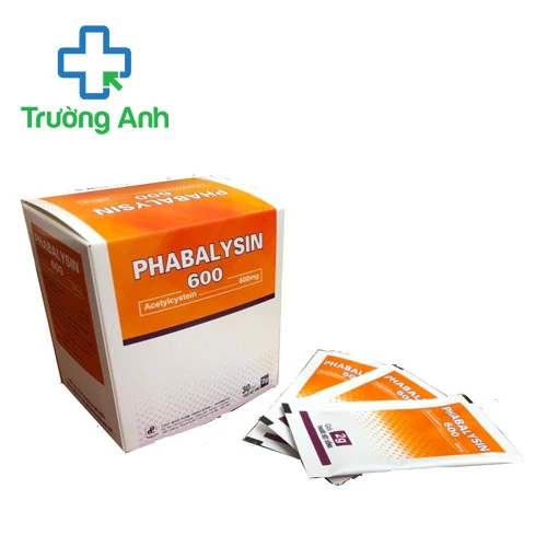 Phabalysin 600 Pharbaco - Thuốc tiêu nhầy hiệu quả