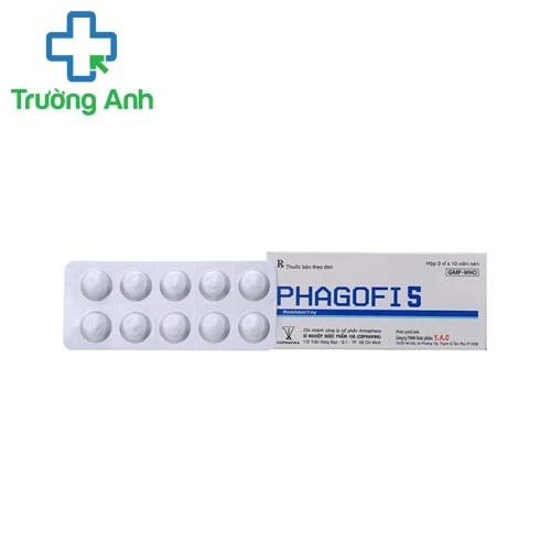 Phagofi 5mg - Thuốc điều trị hen phế quản hiệu quả của Armephaco