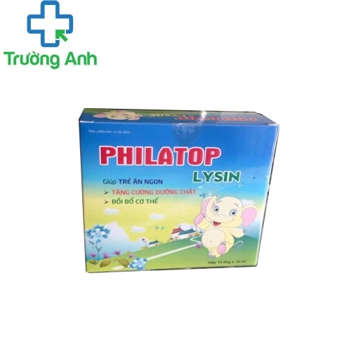 Philatop Lysin - Thuốc bổ giúp trẻ phát triển hiệu quả